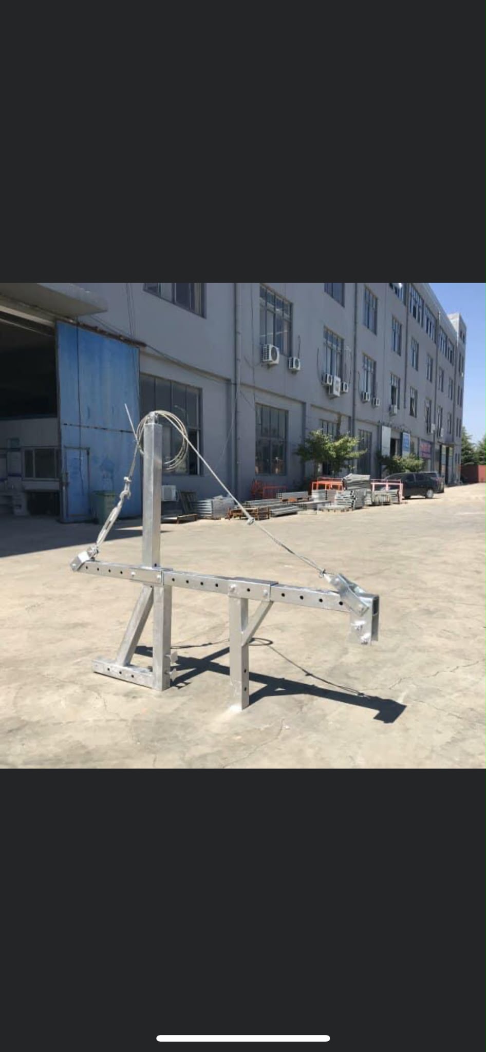 Elektrikli Asma İskele
